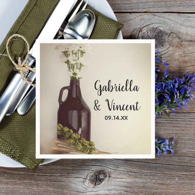 Guardanapo De Papel Casamento de viveiros, Saltos e marroquinaria (Criador carregado)