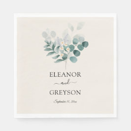 Guardanapo De Papel Casamento ecologicamente correto