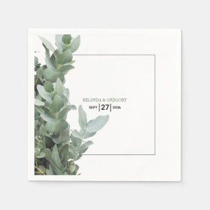 Guardanapo De Papel Casamento Eucalyptus Dólar