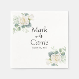 Guardanapo De Papel Casamento Eucalyptus Rustic Greenery