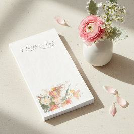 Guardanapo De Papel Casamento Floral Pintado com Rosa Romântico