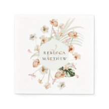 Casamento Floral Verde Boho Elegante Rosa