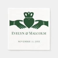 Casamento Gráfico Simples - Irlandês Claddagh Ring