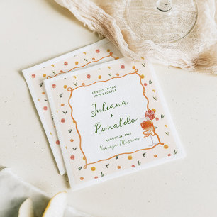 Guardanapo De Papel Casamento Imunológico De Citros Italianos