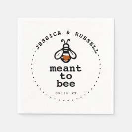 Guardanapo De Papel Casamento Meant To Bee