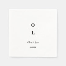 Casamento Mínimo e Branco Chic e Negro