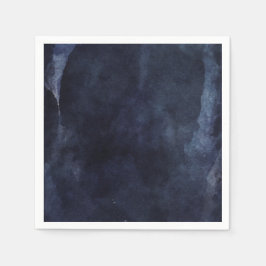 Guardanapo De Papel Casamento Moderno Elegante Elegante De marinho Azu