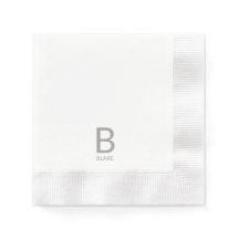 Casamento Monograma Napkins