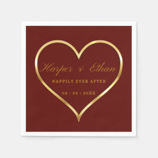 Guardanapo De Papel Casamento Monograma Personalizado Elegante Napkins