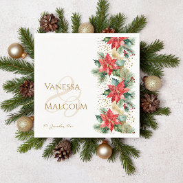 Guardanapo De Papel Casamento no inverno