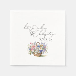 Guardanapo De Papel Casamento outono de Verão de Primavera