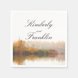 Guardanapo De Papel Casamento outono Russo