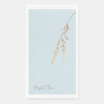 Casamento Personalizado de Script Azul Sky