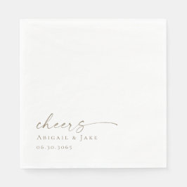 Guardanapo De Papel Casamento Personalizado Luncheon Napkins