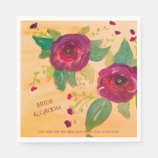 Guardanapo De Papel Casamento Personalizado Napkins