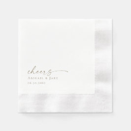 Guardanapo De Papel Casamento Personalizado Napkins