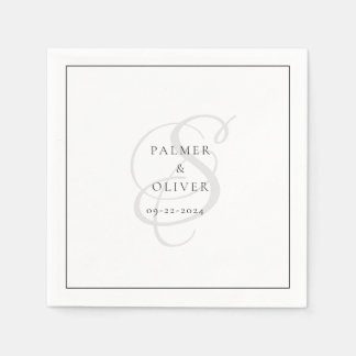 Guardanapo De Papel Casamento Personalizado Napkins