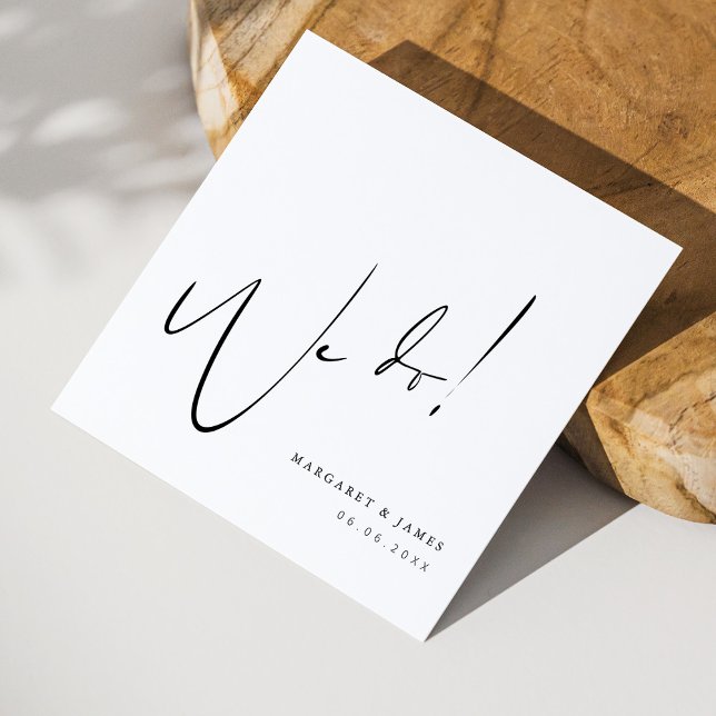 Guardanapo De Papel Casamento Personalizado Napkins com Nós Fazemos De (Personalized Wedding Napkins with We Do Design)