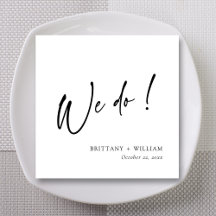 Casamento Personalizado Preto e Branco Nós Fazemos