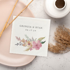 Guardanapo De Papel Casamento Pintado de Sangue