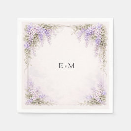 Guardanapo De Papel Casamento Regency Wisteria
