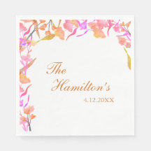 Casamento Rosa Brilhante e Castanho Laranja