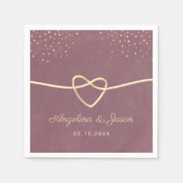 Guardanapo De Papel Casamento Roxo