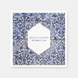 Guardanapo De Papel Casamento Russo de Azulejos Portugueses