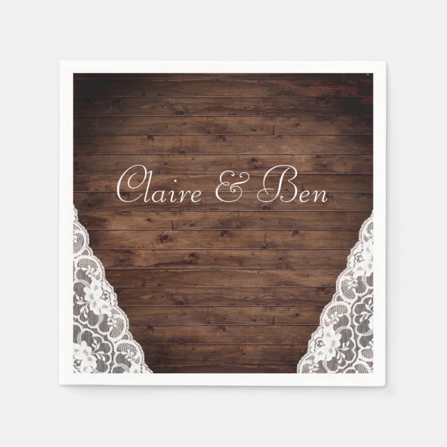 Guardanapo De Papel Casamento Russo de Salão Branco Elegante Vintage (Frente)