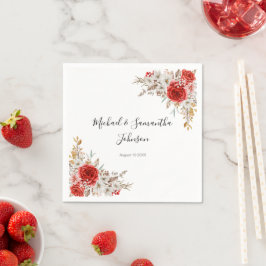 Guardanapo De Papel Casamento Rustic Rosa Country