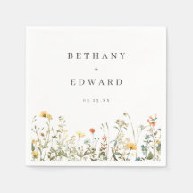 Casamento Simples de Flor Selvagem