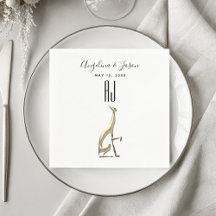 Casamento Simples Elegante Cachorro Dourado Preto 