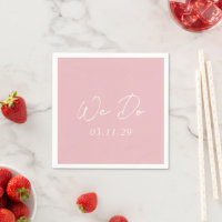 Casamento Simples Rosa Moderno