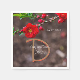 Guardanapo De Papel Casamento Superior de Scarlet