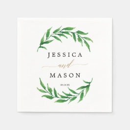 Guardanapo De Papel Casamento Verde Napkin Cocktail Napkin