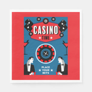 Guardanapo De Papel Cassino Jogos de Poker Roleta