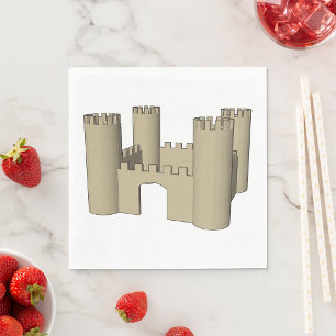 Guardanapo De Papel Castelo Aberto