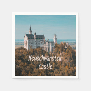 Guardanapo De Papel Castelo Neuschwanstein Alemanha