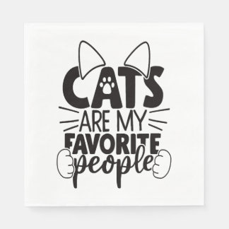 Guardanapo De Papel Cat Lover