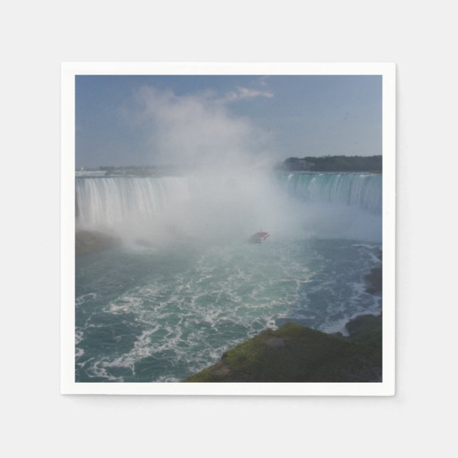 Guardanapo De Papel Cataratas Horseshoe em Niagara Falls (Frente)