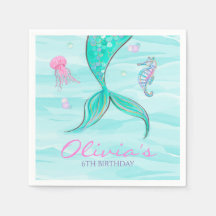 Cauda de Sereia Debaixo do Mar Aniversário