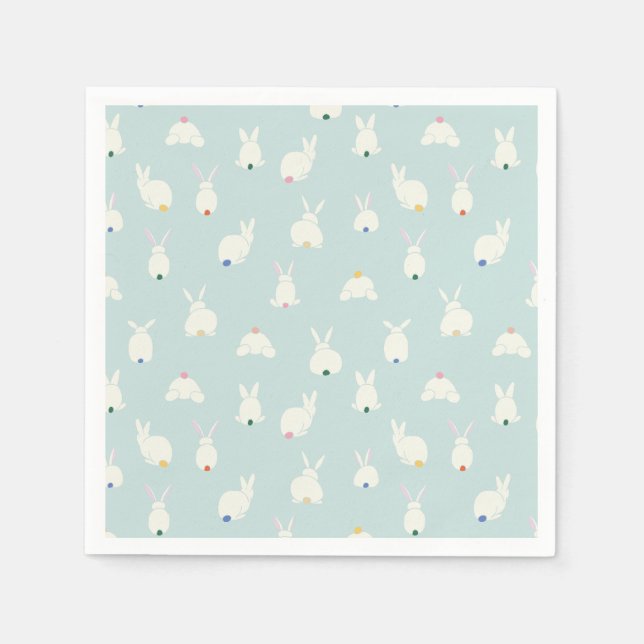 Guardanapo De Papel Caudas de Coelho (Frente)