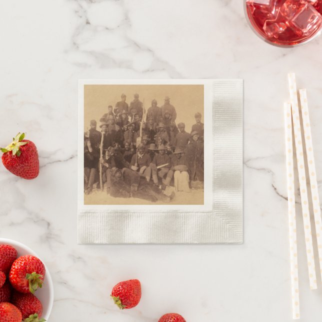 Guardanapo De Papel Cavalaria de Combate Negro-Americana: Guerreiros B (Insitu)