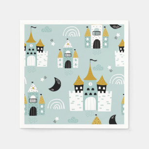 Guardanapo De Papel Cavaleiros e Dragões  Festa de aniversário de co