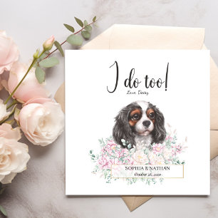 Guardanapo De Papel Cavalier King Charles Dog Casamento Cocktail Napki