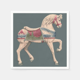 Guardanapo De Papel Cavalo de Carrossel por Henry Murphy