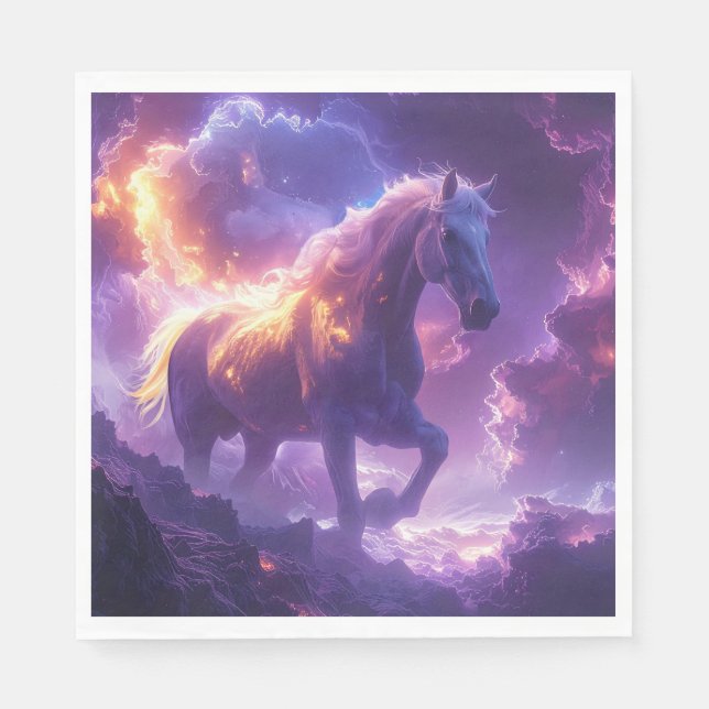 GUARDANAPO DE PAPEL CAVALO DE FOGO - SHENG XIAO (Frente)