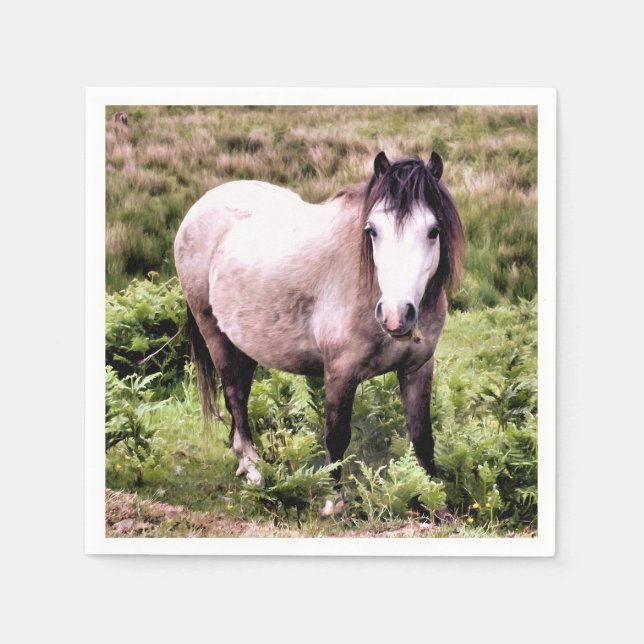 GUARDANAPO DE PAPEL CAVALOS (Frente)