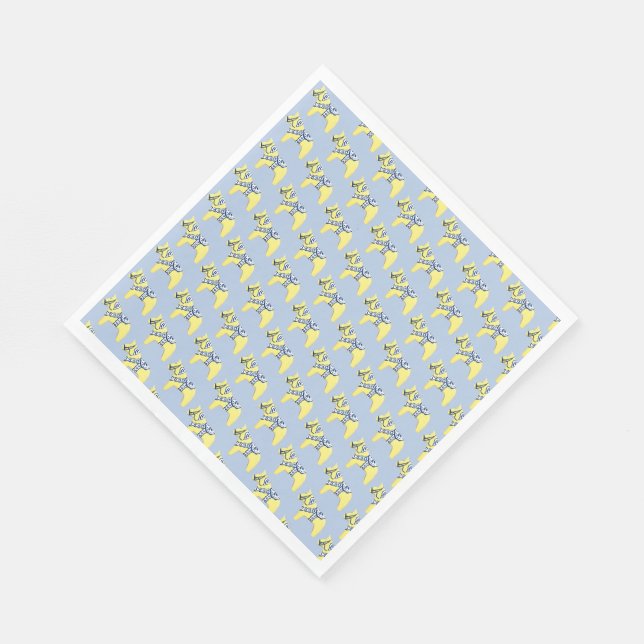 Guardanapo De Papel cavalos dala amarelos (Quina)