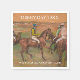Guardanapo De Papel Cavalos de Raça Derby Personalização de Edgar